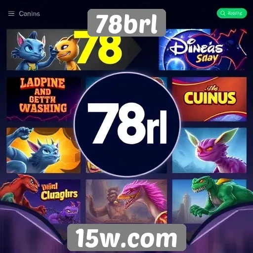 A diversidade de jogos disponíveis em 78brl